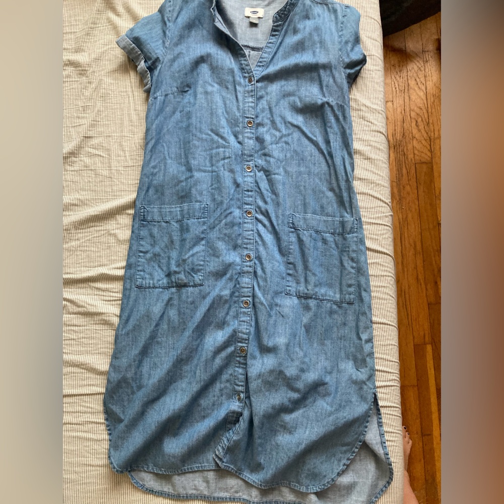 Denim Midi Dress